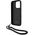 BMW BMW BMHCP16X23RMRLK iPhone 16 Pro Max     6.9" czarny/black hardcase Signature Leather Wordmark Cord