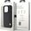 BMW BMW BMHCP15X22RBDK iPhone 15 Pro Max 6.1" czarny/black hardcase Leather Blue Dots