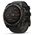 Zegarek sportowy Garmin Garmin fēnix® 8 – 51mm Solar Sapphire carbon gray DLC titanium with black/pebble gray silicone