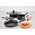 Tefal Tefal Start''easy C2670453, Round, All-purpose pan, Black, Titanium, Aluminium, Thermo-Spot