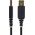 StarTech 1P6FFCN-USB-SERIAL kabel równoległy Czarny 2 m USB Typu-A DB-9