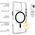 Fixed | MagPurity | Back Cover | Apple | iPhone 16 Pro | TPU | Clear, Black one size