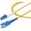 StarTech SPSMLCSC-OS2-1M kabel InfiniBand / światłowodowy LC SC Żółty