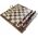 Drewniane Szachy Warcaby Magnetyczne Tradycyjne MASTER 39 x 39 cm