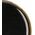 Plate Homla SINNES Black, 15 cm