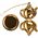 Tea infuser Homla JALO Golden Teapot, 6 x 5 cm