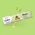 Chocolate bar Galler White Pistachios, 65 g