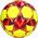 PIŁKA NOŻNA SELECT HALA FUTSAL ATTACK v24 YELLOW/RED
