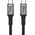 Microconnect USB4CC025 kabel USB USB4 Gen 3x2 0,25 m USB C Czarny