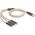 DeLOCK 88158 kabel USB USB 2.0 1,2 m USB A USB C/Micro-USB B/Lightning Przezroczysty