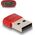 DeLOCK 60050 zmieniacz płci / kabli USB C USB A Czerwony