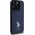 US Polo USHCP15XPGEV iPhone 15 Pro Max    6,7" granatowy/navy Leather Embroidered DH Color