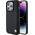 BMW BMHCP15X22RDPK iPhone 15 Pro Max  6.7" czarny/black hardcase Leather Textured & Stripe