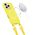 Case IPHONE 16 PRO Tech-Protect Magnecklace MagSafe Canary yellow 5906302375936