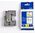 Brother 9mm BLACK ON WHITE ADHESIVE TAPE (TZeS221)