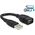 Adapter USB Delock Czarny  (83497)