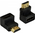 Adapter AV Akyga HDMI - HDMI czarny (AK-AD-01)