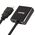 Adapter AV Unitek HDMI - D-Sub (VGA) + Jack 3.5mm czarny (Y-6333)