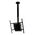 B-Tech Uchwyt sufitowy 15'' - 50''