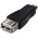 Adapter USB Akyga microUSB - USB Czarny  (AK-AD-08)