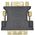 Adapter AV TB Print DVI-I - D-Sub (VGA) czarny (AKTBXVADVIMVGAF)