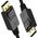 Kabel Unitek DisplayPort - DisplayPort 3m czarny (Y-C609BK)