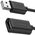Kabel USB Unitek USB-A - USB-A 5 m Czarny (Y-C418GBK)