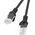 Lanberg Patchcord, Cat5e, nieekranowany, 10m, czarny (PCU5-10CC-1000-BK)