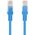 Lanberg Patchcord, Cat6, nieekranowany, 15m, niebieski (PCU6-10CC-1500-B)