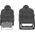 Kabel USB Manhattan USB-A - USB-A 1 m Czarny (308519)