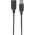 Kabel USB Manhattan USB-A - USB-A 1 m Czarny (308519)