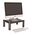 Techly Podstawka pod monitor do 32". czarna (028474)