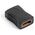 Adapter AV Lanberg HDMI - HDMI czarny (AD-0018-BK)