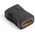Adapter AV Lanberg HDMI - HDMI czarny (AD-0018-BK)