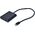 Stacja/replikator I-TEC USB-C - HDMI x2 Czarny  (C31DUAL4KHDMI)