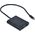 Stacja/replikator I-TEC USB-C - HDMI x2 Czarny  (C31DUAL4KHDMI)