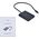 Stacja/replikator I-TEC USB-C - HDMI x2 Czarny  (C31DUAL4KHDMI)