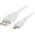 Kabel USB Lanberg USB-A - microUSB 1.8 m Biały (CA-USBM-10CC-0018-W)