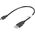 Kabel USB Lanberg USB-A - miniUSB 0.3 m Czarny (CA-USBK-10CC-0003-BK)