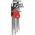 Yato Zestaw kluczy trzpieniowych torx typ L T10-T50 z otworem 9szt. (YT-0511)