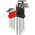 Yato Zestaw kluczy trzpieniowych torx typ L T10-T50 z otworem 9szt. (YT-0511)
