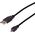 Kabel USB Akyga USB-A - UE-E6 1.5 m Czarny (AK-USB-20)