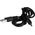 Kabel USB Akyga USB-A - DC 3.5 x 1.35 mm 0.8 m Czarny (AK-DC-03)