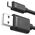 Kabel USB Unitek USB-A - microUSB 0.5 m Czarny (Y-C454GBK)