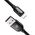 Kabel USB Baseus USB-A - USB-C + microUSB + Lightning 1.2 m Czarny (31567-uniw)