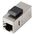 Lanberg Łącznik keystone gniazdo RJ45 - RJ45 FTP kat.5e do puszki montażowej złączka sieciowa -KSF5-3000