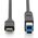 Kabel USB Digitus USB-C - USB-B 1.8 m Czarny (AK-300149-018-S)
