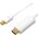 Kabel LogiLink DisplayPort Mini - HDMI 3m biały (CV0124)