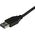 Kabel USB StarTech USB-A - USB-C 0.5 m Czarny (USB31AC50CM)