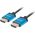 Kabel Lanberg HDMI - HDMI 1.8m niebieski (CA-HDMI-22CU-0018-BK)
